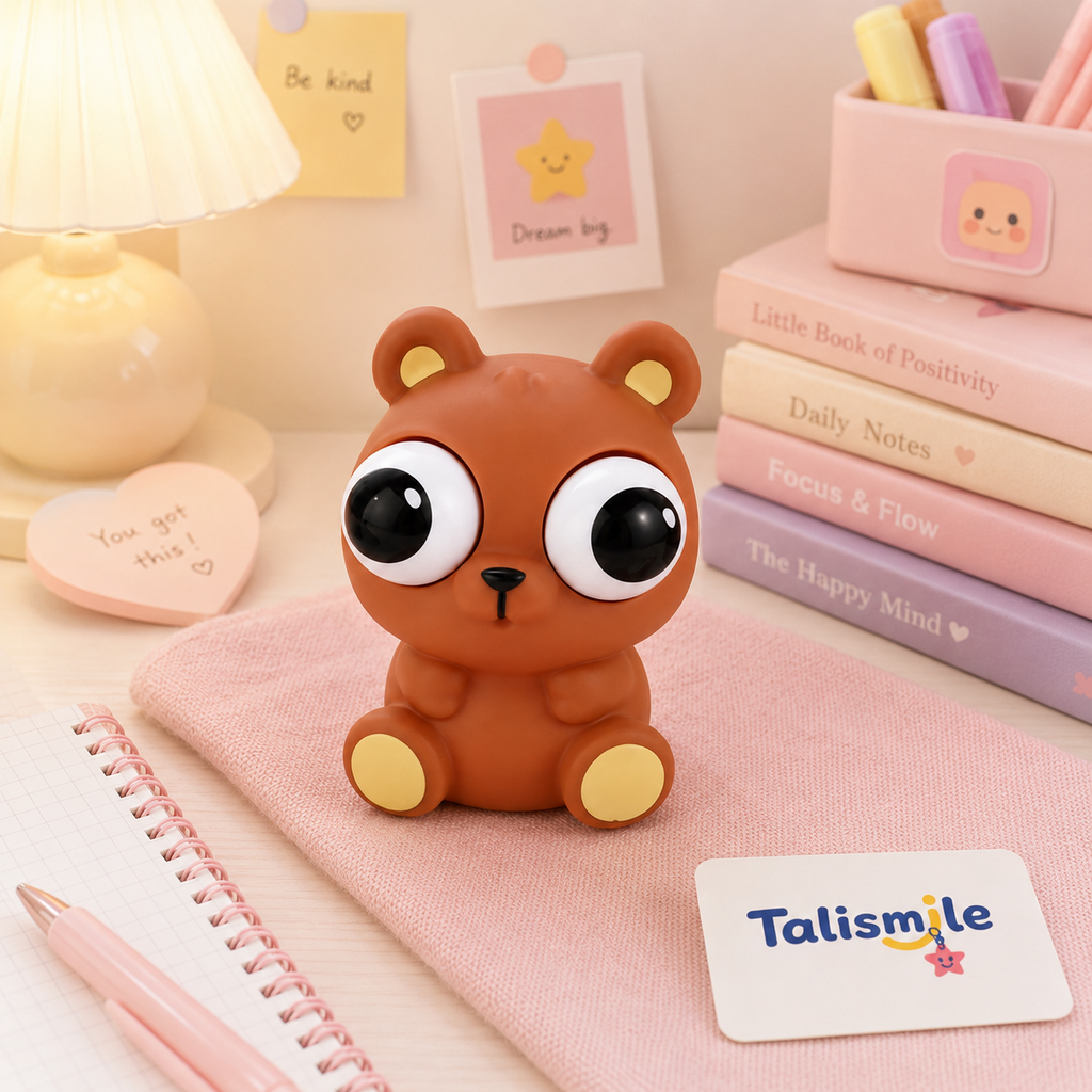Funny Pop-Eye Animal Squeeze – Soft Stress Relief Fidget Toy