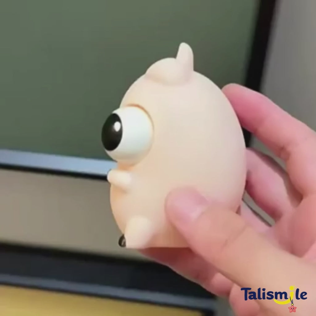 Funny Pop-Eye Animal Squeeze – Soft Stress Relief Fidget Toy