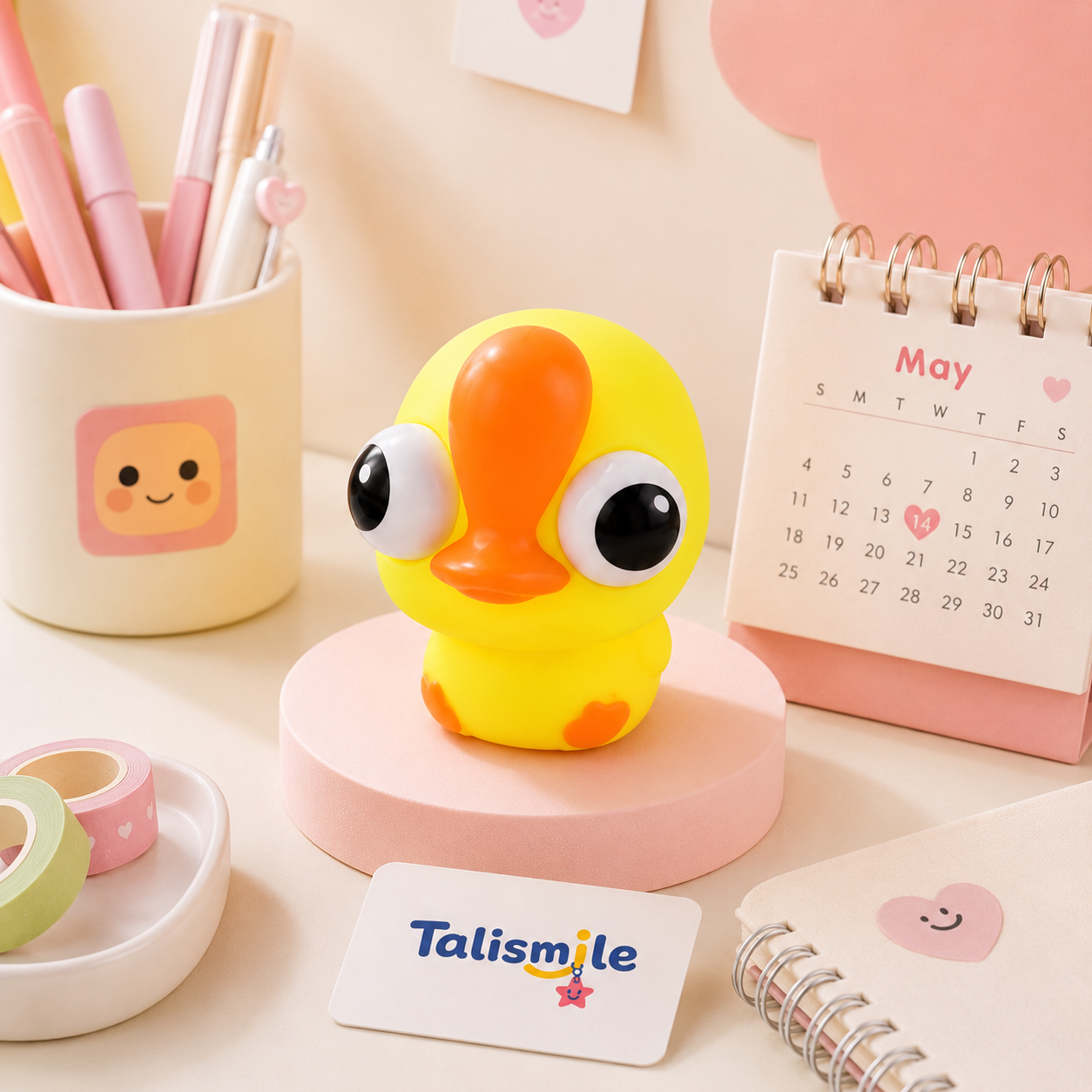 Funny Pop-Eye Animal Squeeze – Soft Stress Relief Fidget Toy